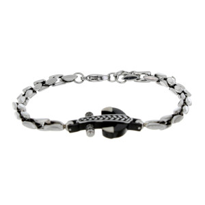 BRACCIALE CM 19+3 IN ACCIAIO