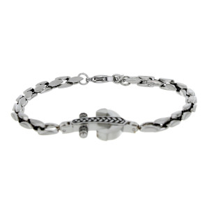 BRACCIALE CM 19+3 IN ACCIAIO