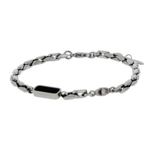 BRACCIALE CM 19+3 IN ACCIAIO