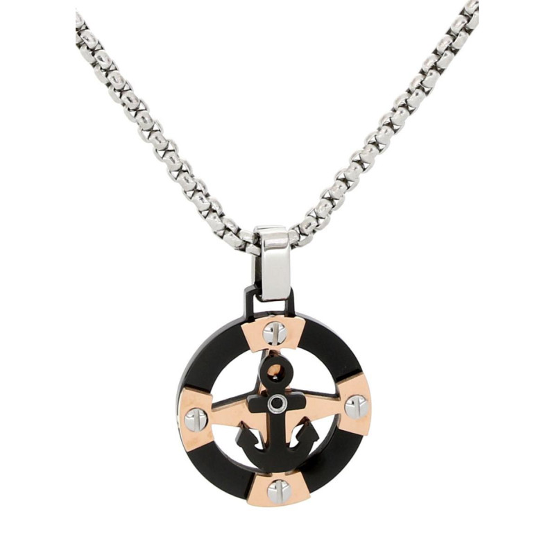 PENDENTE UOMO IN ACCIAIO