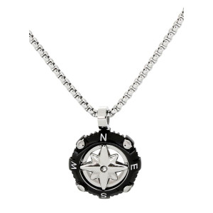 PENDENTE UOMO IN ACCIAIO