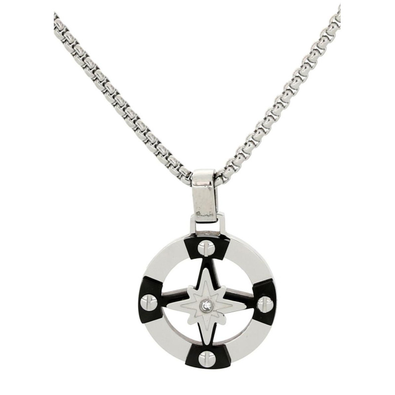 PENDENTE UOMO IN ACCIAIO