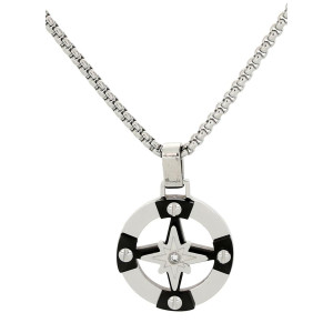 PENDENTE UOMO IN ACCIAIO