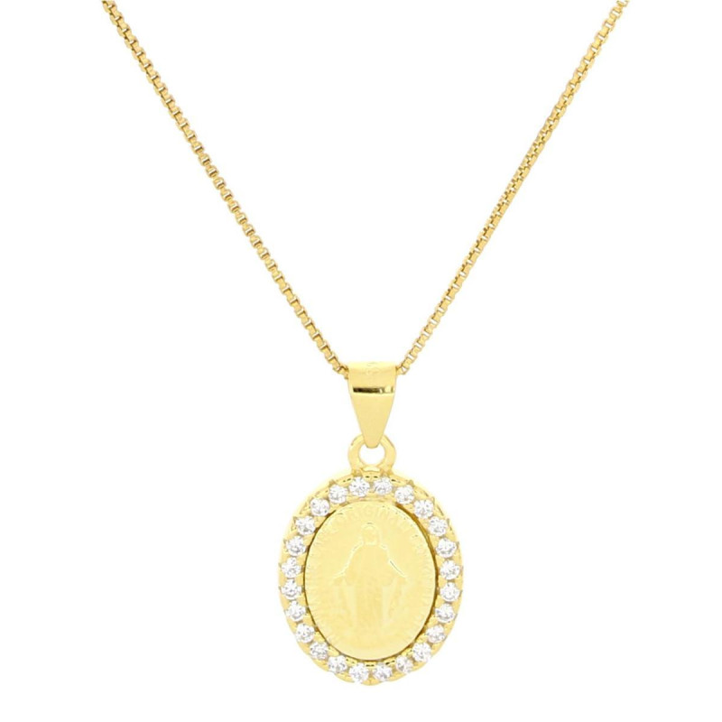 PENDENTE MADONNINE MM 13 IN ARGENTO 925