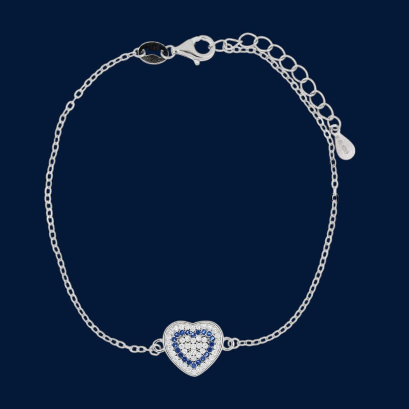 BRACCIALE CM 17+2 IN ARGENTO 925