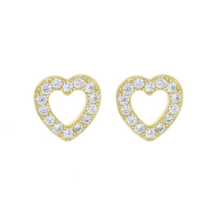 ORECCHINI MISTI IN ARGENTO 925 CUORE