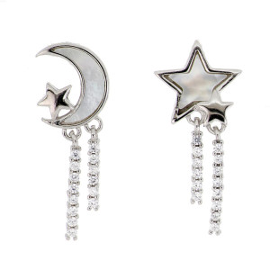 ORECCHINI MISTI IN ARGENTO 925