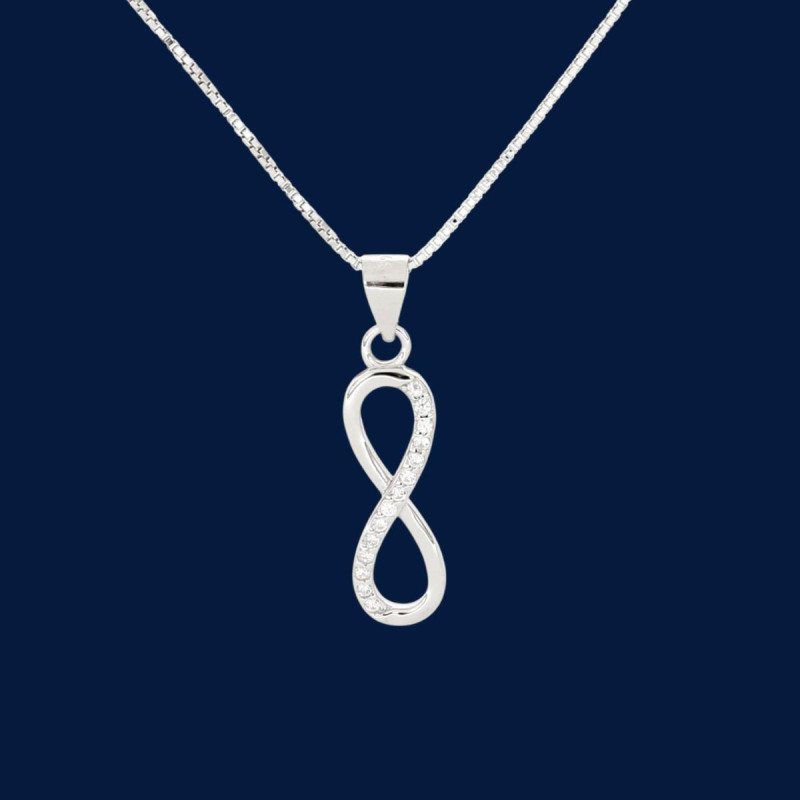 PENDENTE INFINITO IN ARGENTO 925
