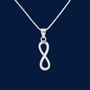 PENDENTE INFINITO IN ARGENTO 925