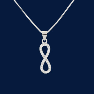 PENDENTE INFINITO IN ARGENTO 925