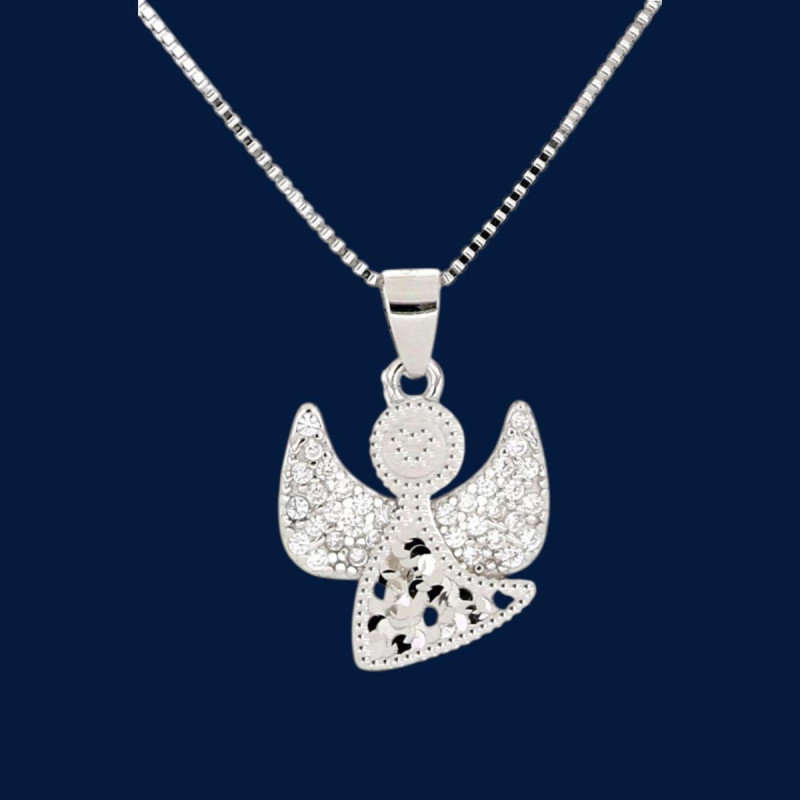 PENDENTE ANGELO IN ARGENTO 925