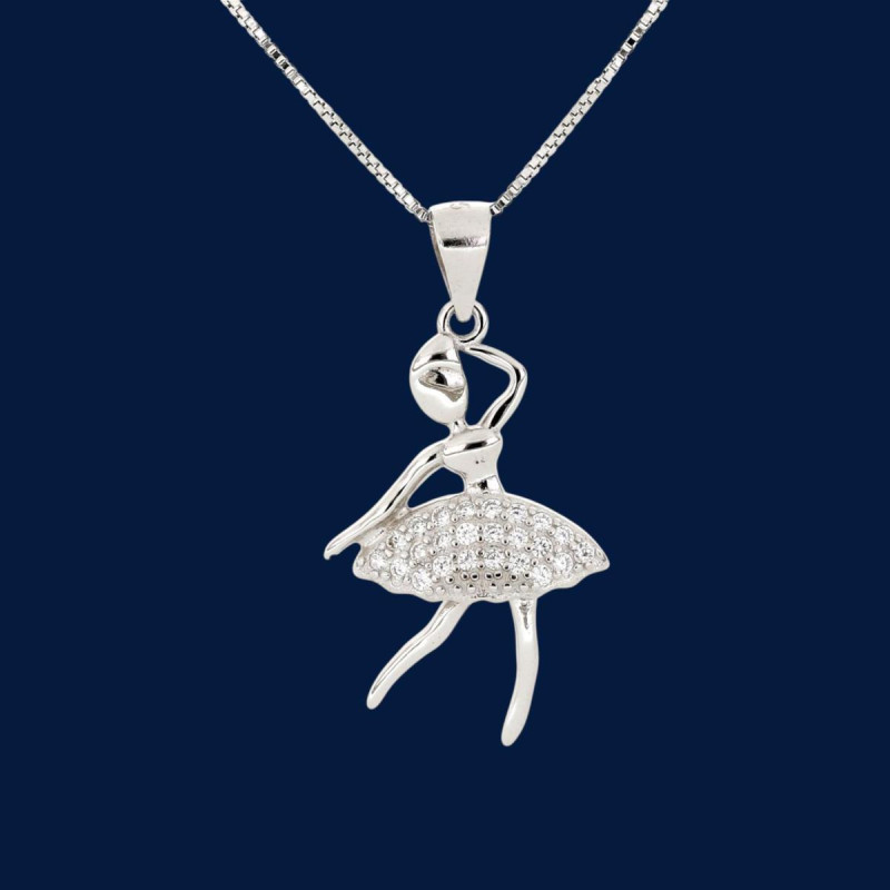 PENDENTE ANGELO IN ARGENTO 925