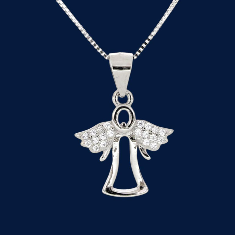 PENDENTE ANGELO IN ARGENTO 925