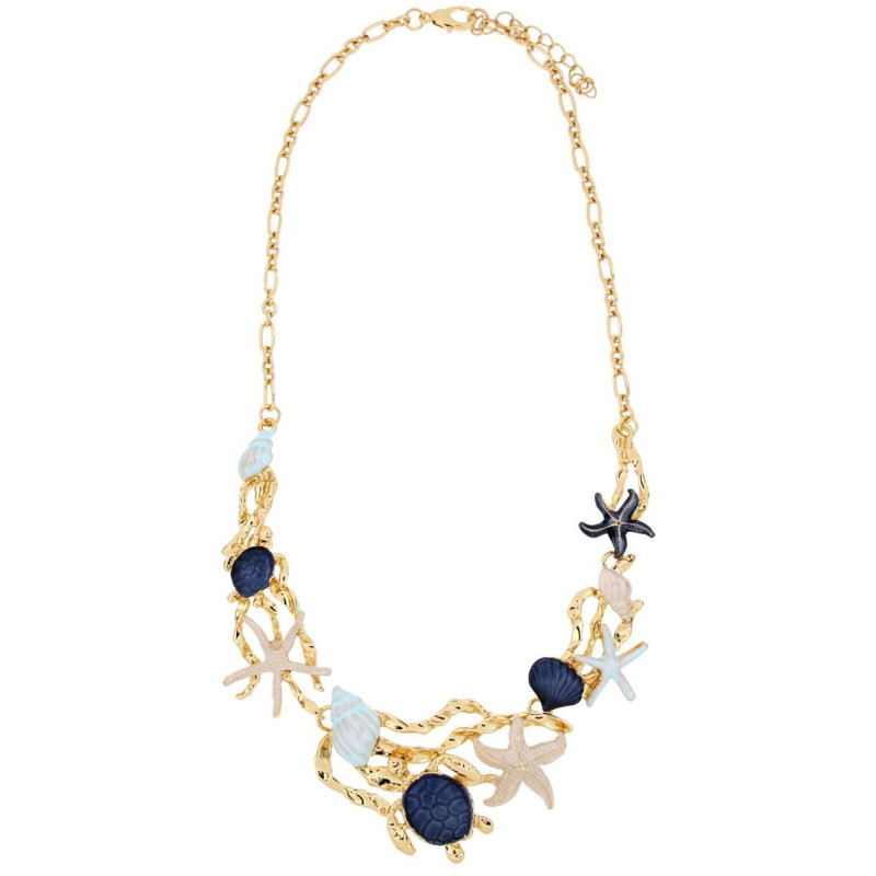 COLLANA ARMONIA CM 42+5 IN OTTONE