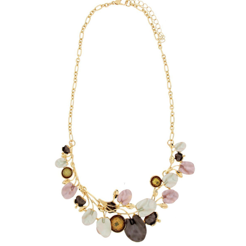 COLLANA ARMONIA CM 42+5 IN OTTONE