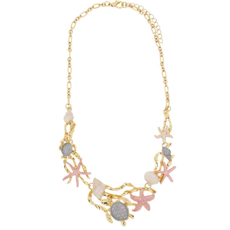 COLLANA ARMONIA CM 42+5 IN OTTONE