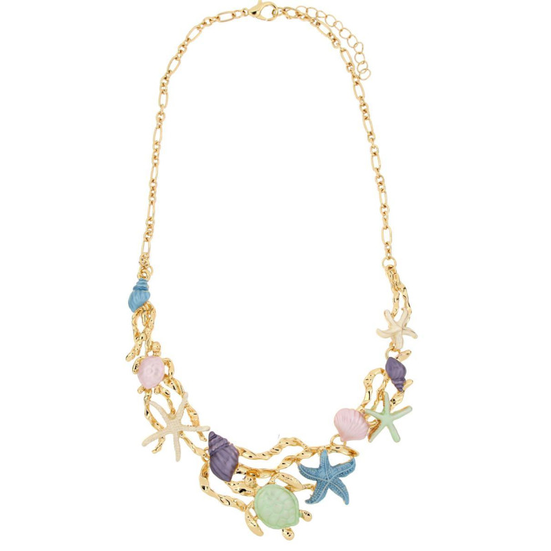 COLLANA ARMONIA CM 42+5 IN OTTONE