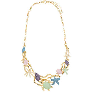 COLLANA ARMONIA CM 42+5 IN OTTONE