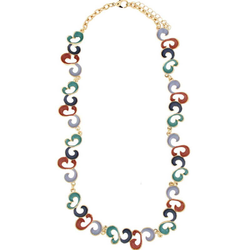 COLLANA ARMONIA CM 45+5 IN OTTONE