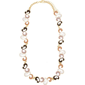 COLLANA ARMONIA CM 45+5 IN OTTONE