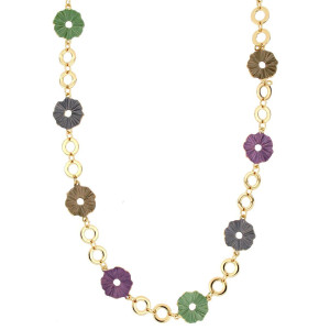 COLLANA ARMONIA CM 90+5 IN OTTONE