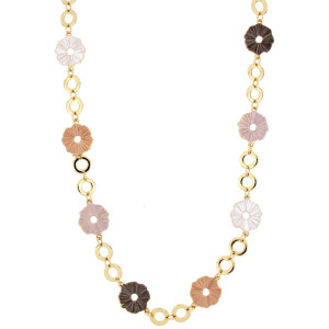 COLLANA ARMONIA CM 42+5 IN OTTONE