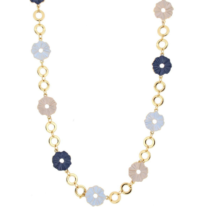 COLLANA ARMONIA CM 42+5 IN OTTONE