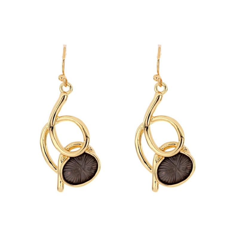 ORECCHINI ARMONIA IN OTTONE