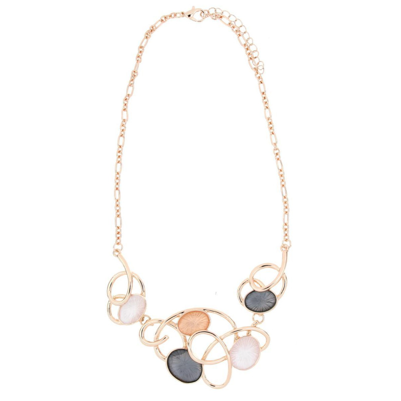 COLLANA ARMONIA CM 42+5 IN OTTONE