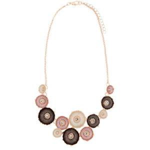 COLLANA ARMONIA CM 42+5 IN OTTONE