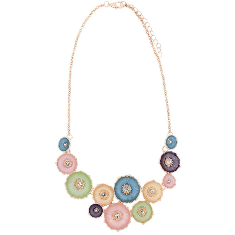 COLLANA ARMONIA CM 42+5 IN OTTONE