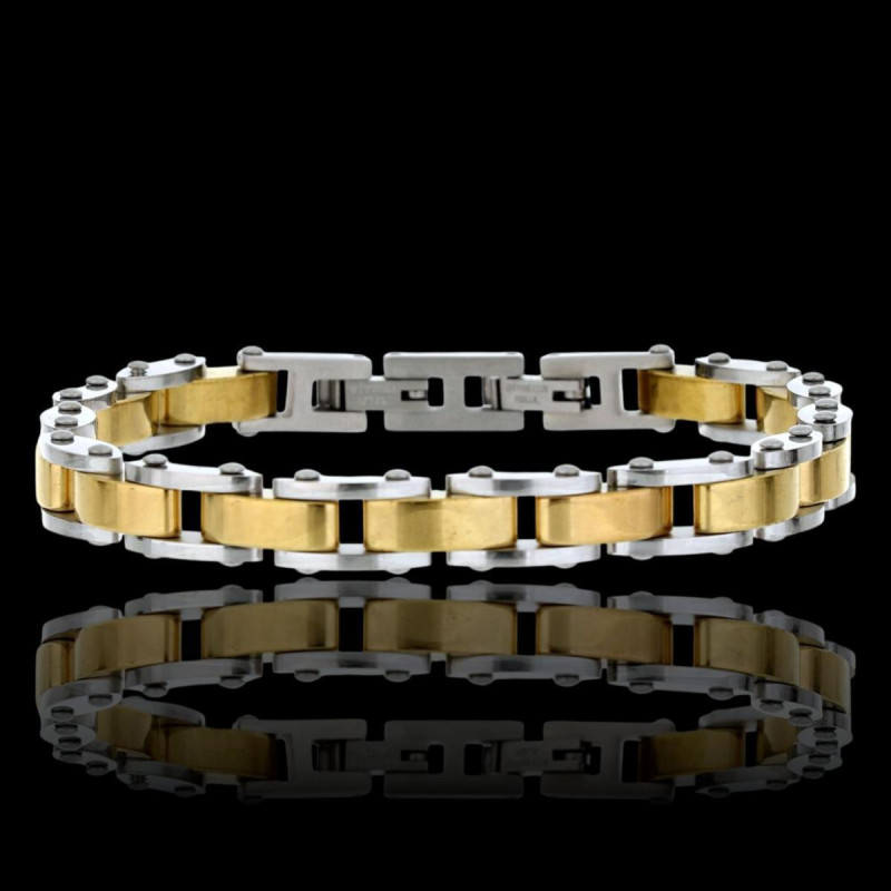BRACCIALE CM 18 UOMO IN ACCIAIO