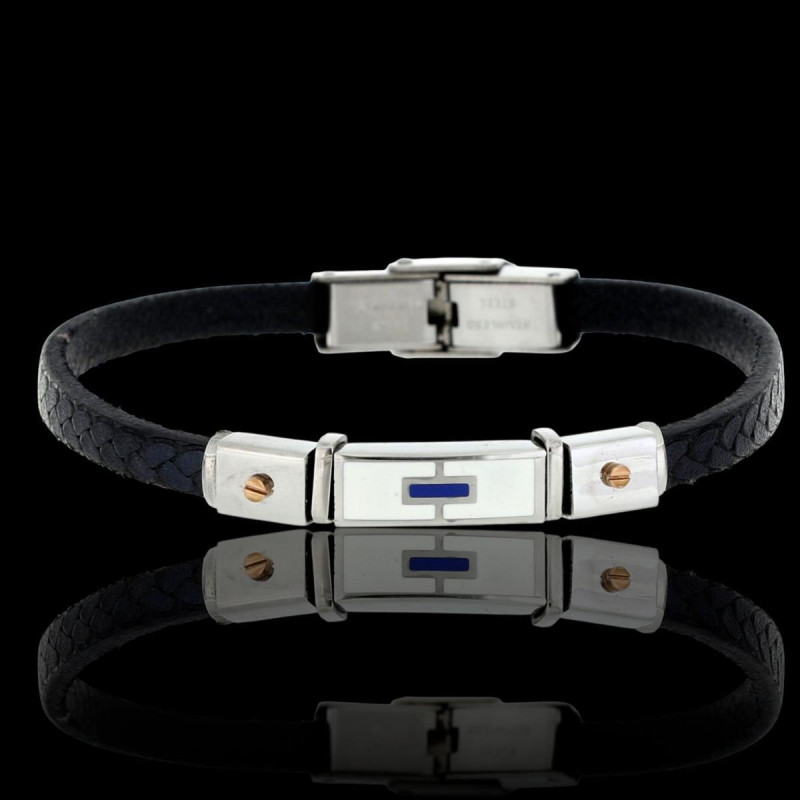 BRACCIALE UOMO CM 21 IN ACCIAIO