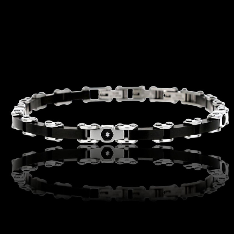 BRACCIALE CM 21 UOMO IN ACCIAIO