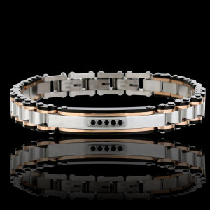 BRACCIALE CM 21 UOMO IN ACCIAIO