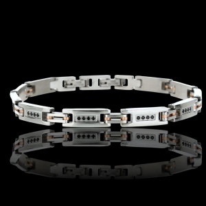 BRACCIALE CM 21 UOMO IN ACCIAIO