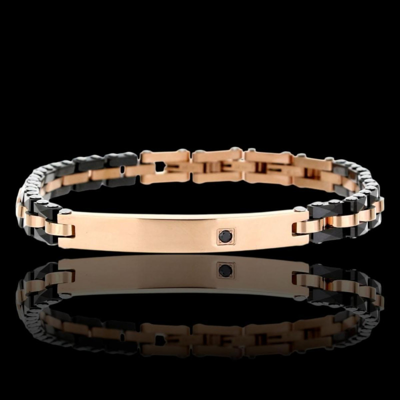 BRACCIALE CM 21 UOMO IN ACCIAIO