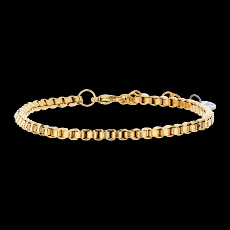 BRACCIALE UOMO CM 20+3 IN ACCIAIO MM 3