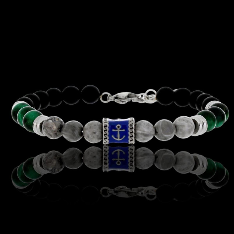 BRACCIALE UOMO CM 19+3 IN ACCIAIO