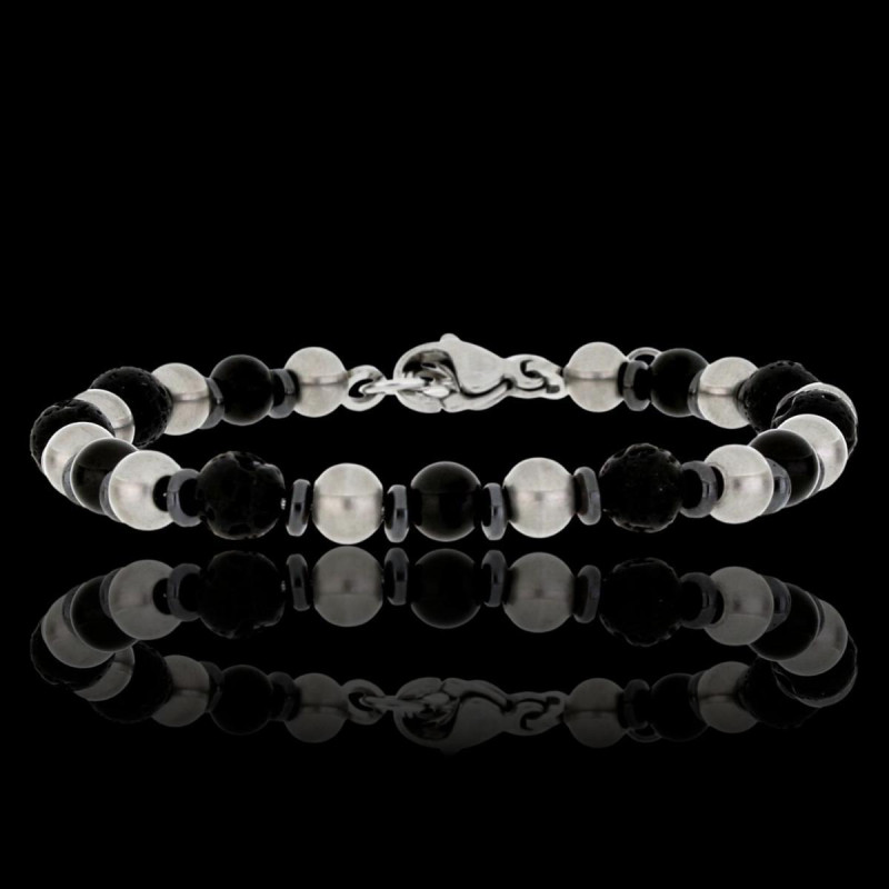 BRACCIALE UOMO CM 19+3 IN ACCIAIO