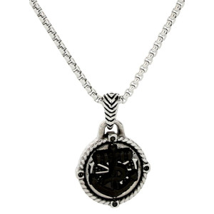 PENDENTE UOMO IN ACCIAIO