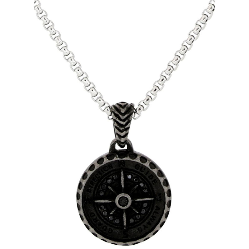 PENDENTE UOMO IN ACCIAIO