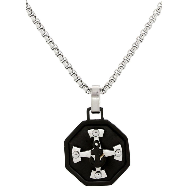 PENDENTE UOMO IN ACCIAIO