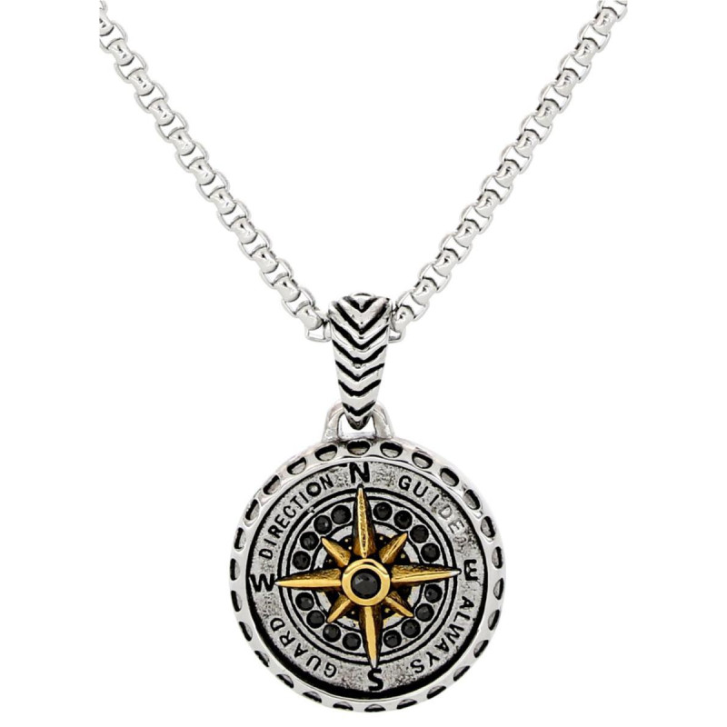 PENDENTE UOMO IN ACCIAIO