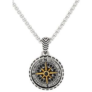 PENDENTE UOMO IN ACCIAIO