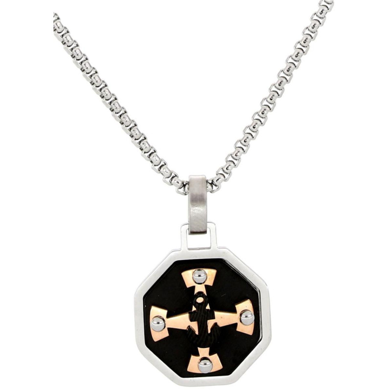 PENDENTE UOMO IN ACCIAIO