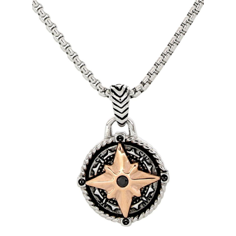 PENDENTE UOMO IN ACCIAIO