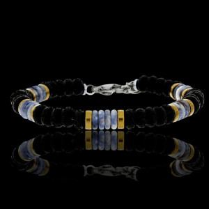 BRACCIALE UOMO CM 18+3 IN ACCIAIO