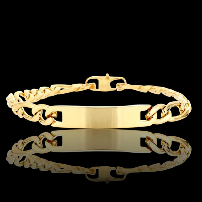 BRACCIALE UOMO CM 18+3 IN ACCIAIO MM 8