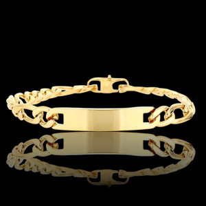 BRACCIALE UOMO CM 18+3 IN ACCIAIO MM 8